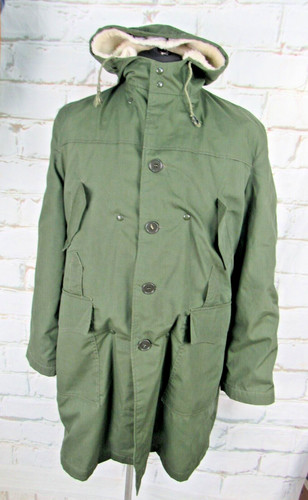 Italian army style parka - italian,