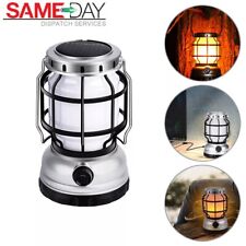 Portable LED Camping Torch Rechargeable Lantern Night Light Tent Lamp Power Bank