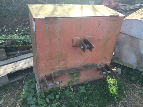 Tractor rear front weight - tractor, box