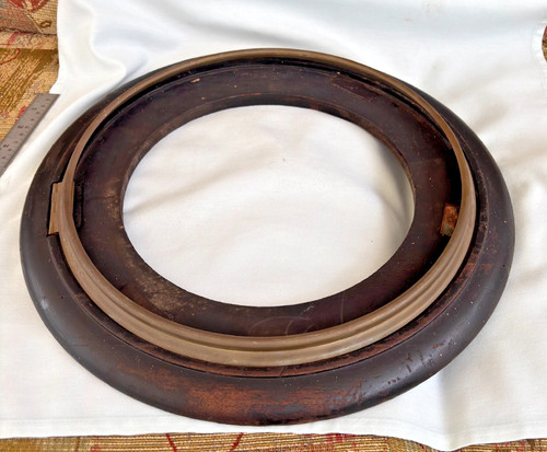 Fusee wall clock mahogany - fusee,