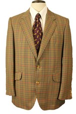 Vintage Brown Check British