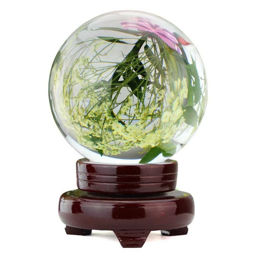 200 150mm clear crystal ball - clear,