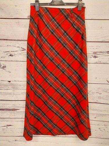 Steilmann red tartan - skirt,