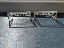 Subbuteo metal goals in good