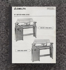 12" Gap Bed Wood Lathes