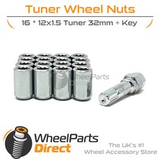Wheel Nuts (16) Tuner Chrome