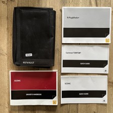09-15 RENAULT SCENIC OWNERS HANDBOOK MANUAL & WALLET 2013 REF19341