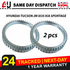 FITS HYUNDAI TUCSON JM IX35 KIA SPORTAGE MK2 MK3 (04-15) FRONT ABS RING