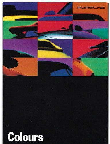 Porsche exterior colours - colours, &