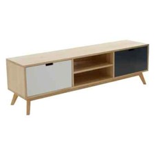 Mid Century TV Unit Oak Effect