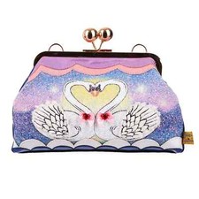 IRREGULAR CHOICE Swan About Bag Clip Clasp Handbag Crossbody Clutch UK