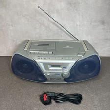 Panasonic RX-D10 Portable Stereo Boombox Ghetto Blaster CD Cassette Tape Radio