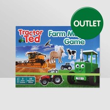 Tractor ted farm magnet - ted,
