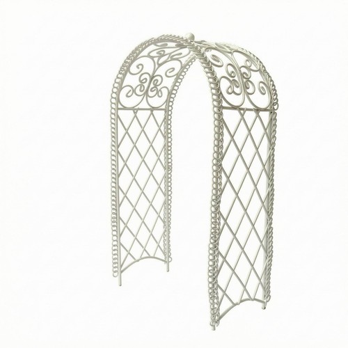 White iron arch - white,