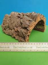 CORK BARK TURTLE HUT HIDE CAVE