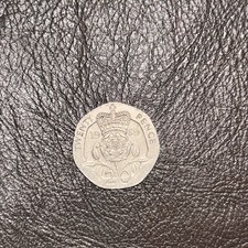 1989 20 Pence Rare UK Coin