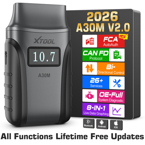 Xtool a30m wireless obd2 all - obd2,