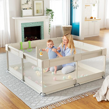 Upgraded Baby Playpen 47x47