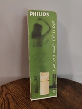 Vintage Ladies Philips Ladyshave De Luxe 1970s With Case boxed