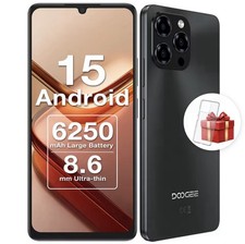 DOOGEE Note 58 8+128GB 8-core NFC 6.75" 6250mAh Natural Unlockd Android 15 Phone