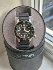 Citizen Promaster Diver Eco Drive Green Men's Watch (BN0155-08E)