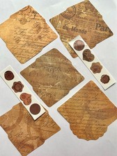 Mini Retro Themed Envelopes 8 Pack with Sealing Stickers Scrapbooking Journals