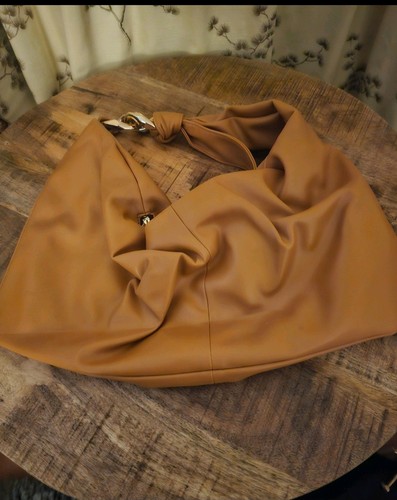 Tan slouch shoulder bag - slouch,