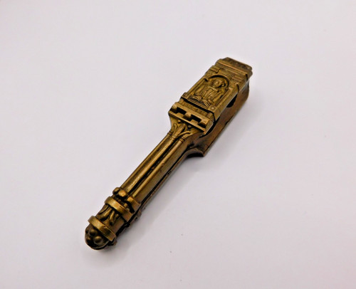 Vintage solid brass nutcracker - vintage,