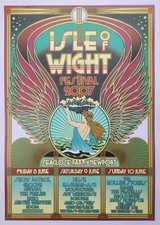 ISLE OF WIGHT FESTIVAL 2007 A3 POSTER ROLLING STONES AMY WINEHOUSE MUSE KASABIAN