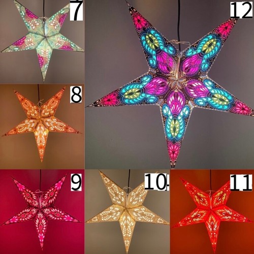 Star paper light shade lantern - star,