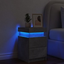 Bedside Cabinet with Led