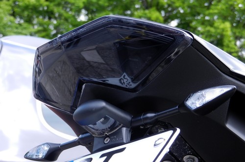 Smoked integrated led tail - smoked,