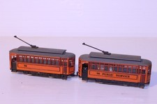 N Gauge Bachmann Twin Trams --- Public Service