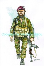 ORIGINAL Military Painting -