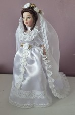 Dolls house bride doll 1/12th