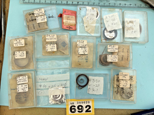 Clock makers mainspring - clock,