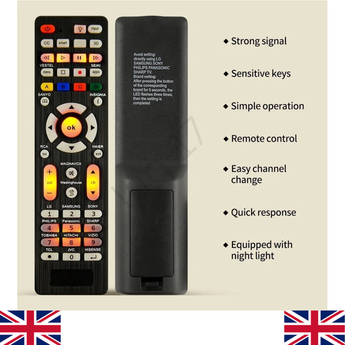 All one universal remote - in,