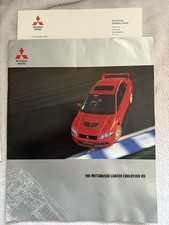 Mitsubishi Lancer Evolution VII Brochure 2002 - Evo 7