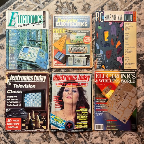 Vintage electronics magazine - vintage,