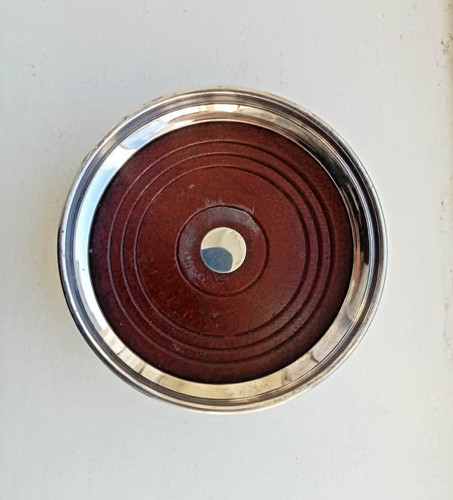 Antique silver plated wooden - antique,