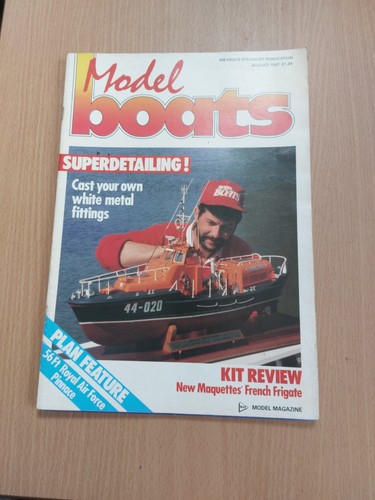 Model boats magazine august - boats,