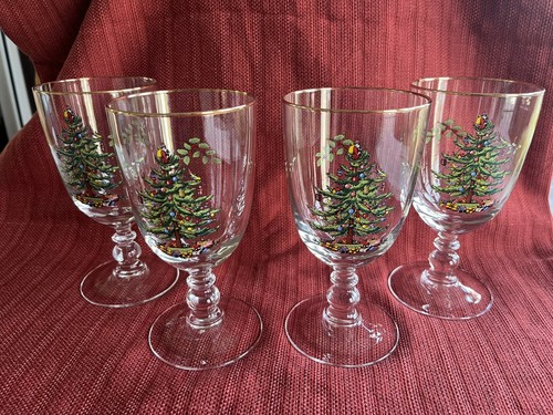 Spode christmas tree - tree, stemmed