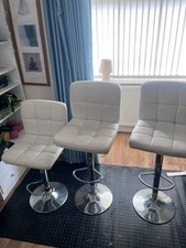 Set of 3 Adjustable Bar stools