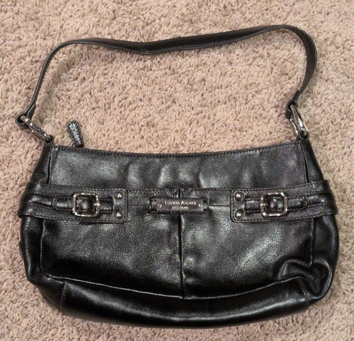 Etienne aigner black leather - aigner,