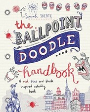 The Ballpoint Doodle Handbook: A red, blue and black inspired activity book By 