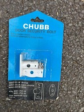 Genuine CHUBB Door Secuirty Bolt Wooden Doors 8002-04-W White