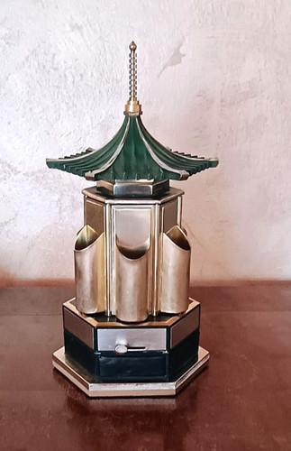 Vintage pagoda carousel - vintage,
