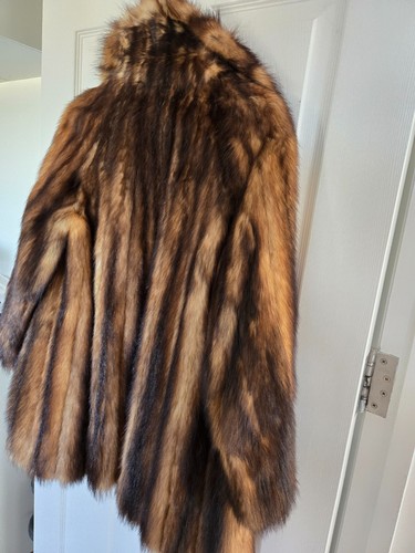 Unique genuine real - real, coat