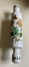 Portmeirion Honeysuckle Rolling Pin Botanic Garden Butterflies With Stand