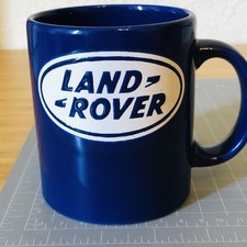 LAND ROVER Embossed Logo BLUE Mug 200ml